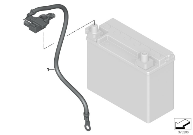 2015 BMW i3 Battery Cable Diagram