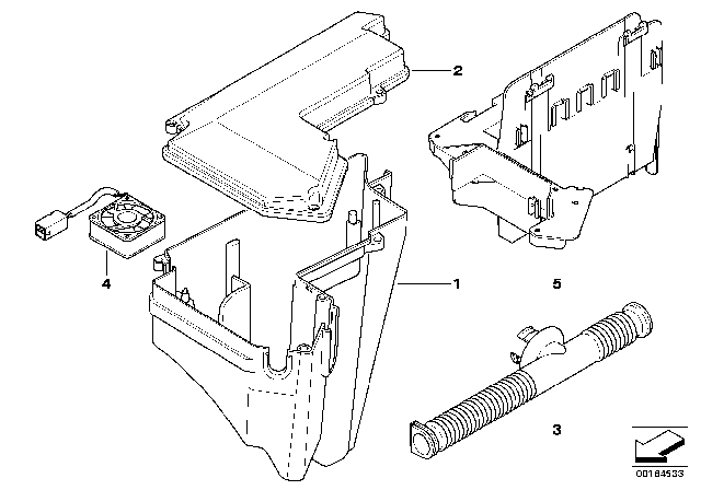 1999 BMW Z3 Control Unit Box Diagram 2