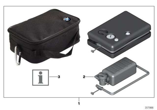 2012 BMW 328i Mobility System Diagram