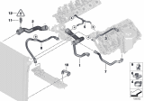 Diagram for 2008 BMW X5 Coolant Reservoir Hose - 17127544549