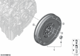 Diagram for BMW 325i Flywheel - 21207573785