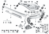 Diagram for 2002 BMW 330Ci Control Arm Bushing - 33326771828