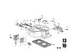 Diagram for 1971 BMW 2002 Throttle Body Gasket - 13111707010