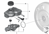 Diagram for BMW X2 Brake Master Cylinder - 34336868997