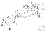 Diagram for 2005 BMW X5 Tail Pipe - 18107500498