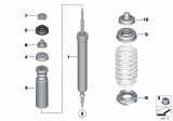 Diagram for BMW X1 Shock And Strut Mount - 33506850926