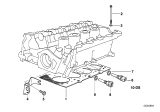 Diagram for 1992 BMW 318is Cylinder Head Gasket - 11121721551