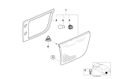 Diagram for 2004 BMW X5 Back Up Light - 63217164484