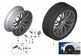 Diagram for 2014 BMW 428i xDrive Alloy Wheels - 36116796264