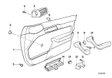 Diagram for 1991 BMW M5 Door Handle - 51418126858