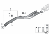 Diagram for 2020 BMW 840i Exhaust Resonator - 18308744798