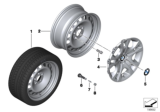 Diagram for BMW X1 Alloy Wheels - 36116783330