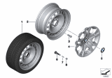 Diagram for 2015 BMW X1 Alloy Wheels - 36116783330