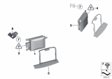 Diagram for 2016 BMW 650i xDrive Gran Coupe Parking Assist Distance Sensor - 66326873335