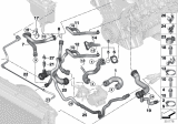 Diagram for 2007 BMW 530i Cooling Hose - 17127521777