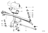 Diagram for BMW M3 Wiper Motor - 61611386155