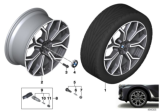Diagram for BMW X7 Alloy Wheels - 36116885142