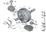 Diagram for BMW X5 M Brake Fluid Level Sensor - 34336772697