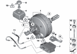 Diagram for 2017 BMW X5 M Brake Fluid Level Sensor - 34336772697