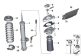 Diagram for BMW Coil Spring Insulator - 33536791709