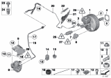 Diagram for 2011 BMW X6 Brake Booster Vacuum Hose - 11667571364