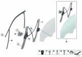 Diagram for BMW X3 Window Motor - 67627322748