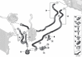 Diagram for 2018 BMW 530i Cooling Hose - 64219299623