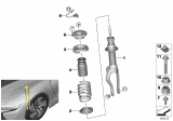 Diagram for BMW i8 Coil Springs - 31336880577