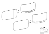 Diagram for BMW Z8 Side View Mirrors - 51168240899