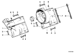 Diagram for 1979 BMW 733i Timing Cover - 11141277001