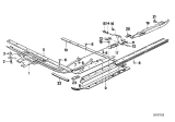 Diagram for BMW 325ix Sunroof Cable - 54121933750