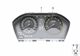 Diagram for BMW M240i xDrive Speedometer - 62108792078