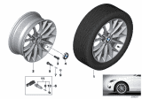 Diagram for BMW M240i xDrive Alloy Wheels - 36316796205