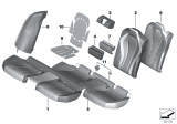 Diagram for BMW M850i xDrive Gran Coupe Seat Cushion Pad - 52209498788