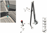 Diagram for 2015 BMW i3 Seat Belt - 72117951753