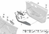 Diagram for BMW M235i xDrive Gran Coupe Door Armrest - 51419875519