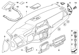 Diagram for 2012 BMW X6 M Steering Column Cover - 51459111090