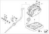 Diagram for 2008 BMW X3 Automatic Transmission Shifter - 25163420341