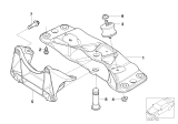 Diagram for 2005 BMW 760Li Transfer Case Mount - 22326771129