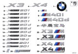 Diagram for 2019 BMW X5 Emblem - 51147499154