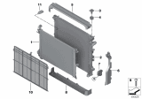 Diagram for 2020 BMW X6 Radiator - 17118655752