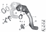 Diagram for 2017 BMW 750i Catalytic Converter - 18327645440