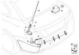 Diagram for 2008 BMW 128i Antenna Base - 65209127371