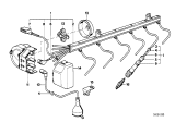 Diagram for 1994 BMW 320i Spark Plug - 12120037607