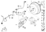 Diagram for 2010 BMW X6 Brake Booster Vacuum Hose - 11667560244