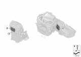 Diagram for BMW 530e xDrive HVAC Control Module - 64119824884