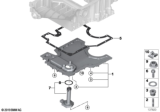 Diagram for BMW X5 Oil Pan - 11137540750