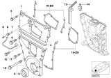 Diagram for BMW Timing Cover - 11141439646