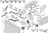 Diagram for BMW X6 Radiator Hose - 17129894786