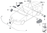 Diagram for BMW X4 Air Bag Sensor - 65776834911